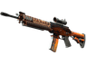 StatTrak™ SG 553 | Tiger Moth (Well-Worn)