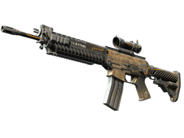 StatTrak™ SG 553 | Triarch (Battle-Scarred)