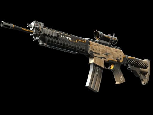 StatTrak™ SG 553 | Triarch (Well-Worn)