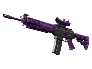 StatTrak™ SG 553 | Ultraviolet (Field-Tested)