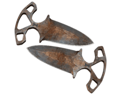 ★ StatTrak™ Shadow Daggers | Rust Coat (Battle-Scarred)
