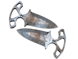 ★ StatTrak™ Shadow Daggers | Rust Coat (Well-Worn)