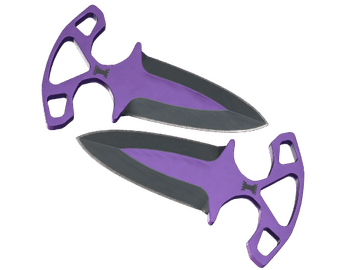 ★ StatTrak™ Shadow Daggers | Ultraviolet (Factory New)