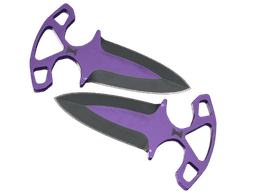 ★ StatTrak™ Shadow Daggers | Ultraviolet (Field-Tested)