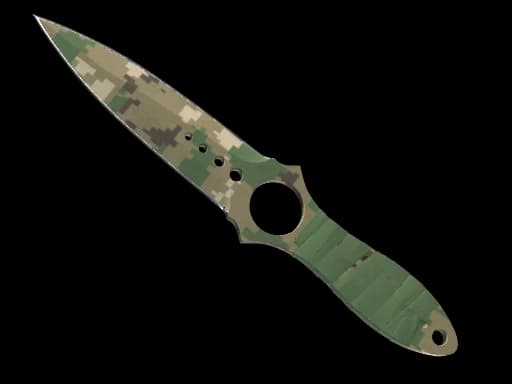 ★ StatTrak™ Skeleton Knife | Forest DDPAT