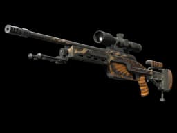 StatTrak™ SSG 08 | Death's Head (Field-Tested)