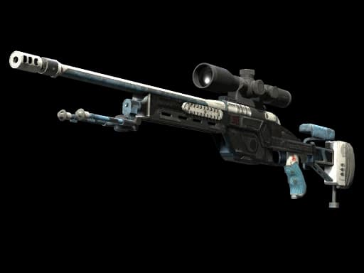 StatTrak™ SSG 08 | Ghost Crusader (Battle-Scarred)