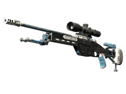 StatTrak™ SSG 08 | Ghost Crusader (Well-Worn)