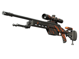 StatTrak™ SSG 08 | Slashed (Well-Worn)