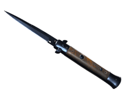 ★ StatTrak™ Stiletto Knife | Blue Steel (Battle-Scarred)