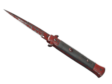 ★ StatTrak™ Stiletto Knife | Crimson Web