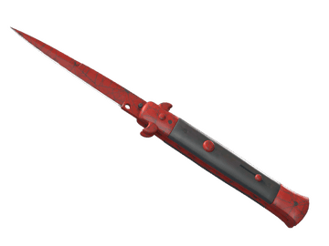 ★ StatTrak™ Stiletto Knife | Crimson Web