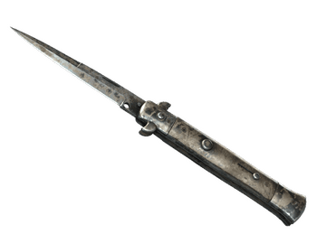 ★ StatTrak™ Stiletto Knife | Scorched (Battle-Scarred)