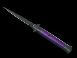 ★ StatTrak™ Stiletto Knife | Ultraviolet (Minimal Wear)