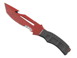★ StatTrak™ Survival Knife | Crimson Web (Factory New)