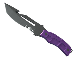 ★ StatTrak™ Survival Knife | Ultraviolet (Field-Tested)