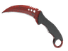 ★ StatTrak™ Talon Knife | Crimson Web (Minimal Wear)