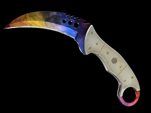 ★ StatTrak™ Talon Knife | Marble Fade (Minimal Wear)