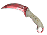 ★ StatTrak™ Talon Knife | Slaughter (Field-Tested)