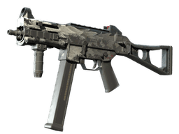 StatTrak™ UMP-45 | Arctic Wolf (Battle-Scarred)