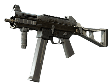 StatTrak™ UMP-45 | Gold Bismuth (Battle-Scarred)