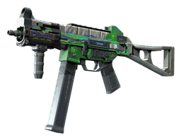 StatTrak™ UMP-45 | Plastique (Well-Worn)