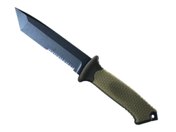 ★ StatTrak™ Ursus Knife | Blue Steel (Well-Worn)
