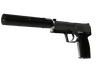 StatTrak™ USP-S | Stainless (Minimal Wear)