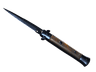 ★ Stiletto Knife | Blue Steel (Battle-Scarred)