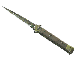 ★ Stiletto Knife | Boreal Forest (Battle-Scarred)