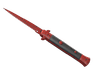 ★ Stiletto Knife | Crimson Web (Minimal Wear)