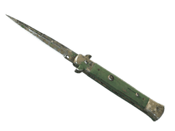 ★ Stiletto Knife | Forest DDPAT (Battle-Scarred)