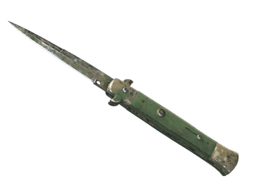 ★ Stiletto Knife | Forest DDPAT (Battle-Scarred)