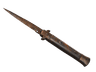 ★ Stiletto Knife | Rust Coat (Battle-Scarred)