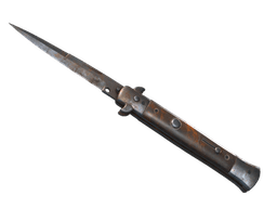 ★ Stiletto Knife | Rust Coat (Well-Worn)