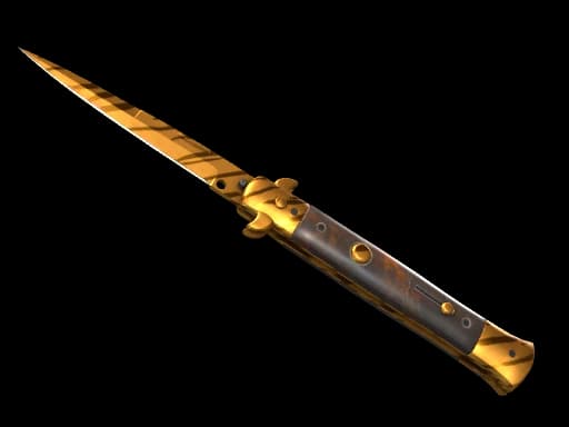 ★ Stiletto Knife | Tiger Tooth
