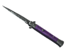 ★ Stiletto Knife | Ultraviolet (Battle-Scarred)