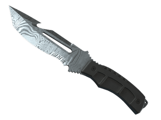 ★ Survival Knife | Damascus Steel (Field-Tested)