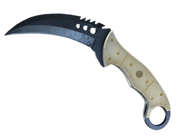 ★ Talon Knife | Blue Steel (Battle-Scarred)