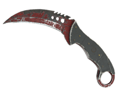 ★ Talon Knife | Crimson Web (Battle-Scarred)