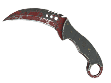 ★ Talon Knife | Crimson Web (Battle-Scarred)