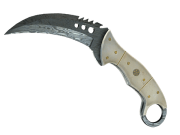 ★ Talon Knife | Damascus Steel (Battle-Scarred)