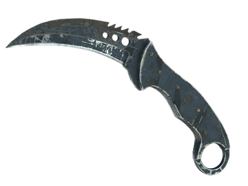 ★ Talon Knife | Night Stripe (Battle-Scarred)