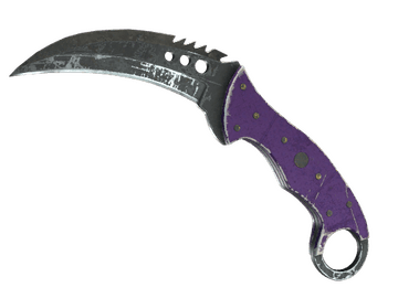 ★ Talon Knife | Ultraviolet (Battle-Scarred)