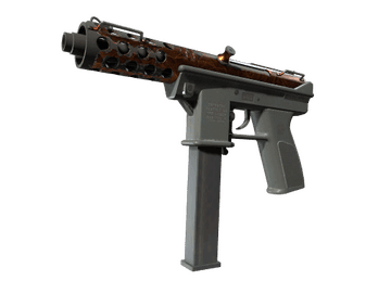 Tec-9 | Red Quartz (Well-Worn)