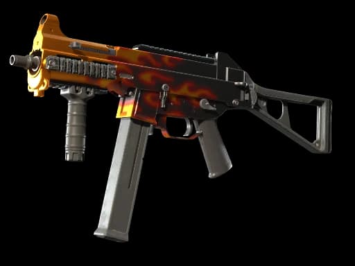 UMP-45 | Blaze (Minimal Wear)