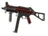 UMP-45 | Crimson Foil (Battle-Scarred)