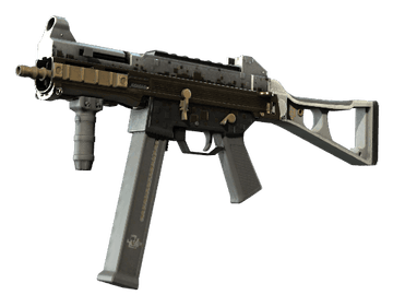 UMP-45 | Gold Bismuth (Well-Worn)