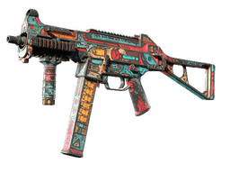 UMP-45 | K.O. Factory (Battle-Scarred)