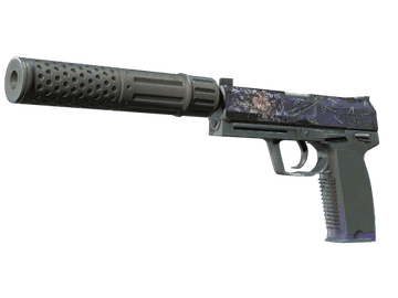 USP-S | Black Lotus (Battle-Scarred)